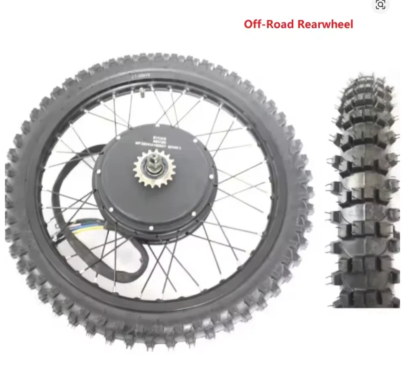 Kits de Conversion de roue arr - 72V 5000W Hub Motor Kit avis et prix