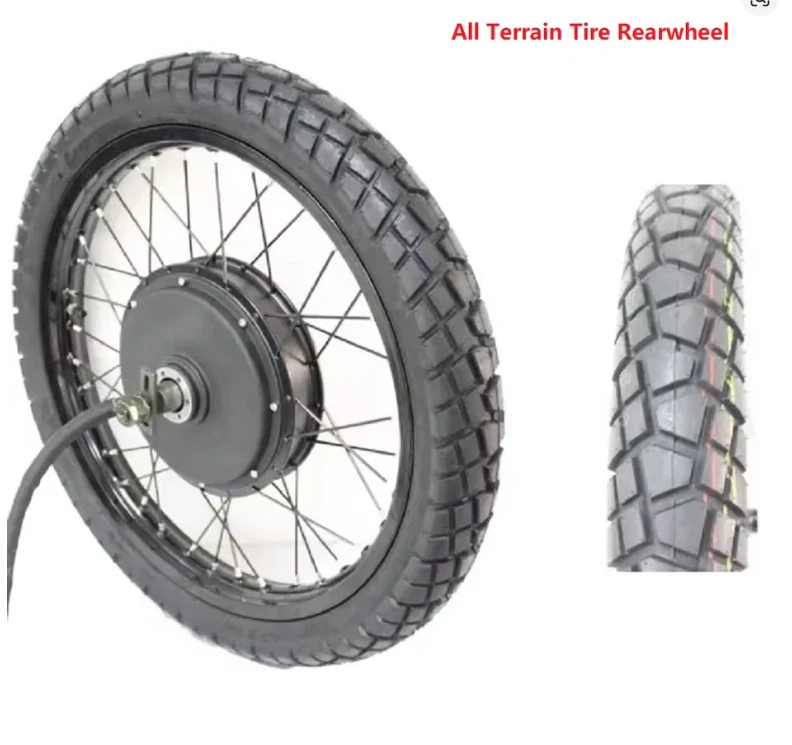 Kits de Conversion de roue arr - 72V 5000W Hub Motor Kit avis et prix